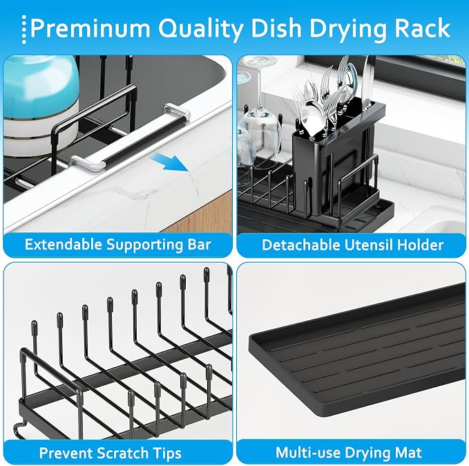 ANTOPY Sink Dish Drying Rack - Image 5