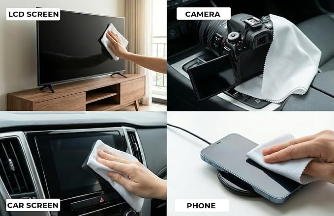 Microfiber Polyamide and Polyester Cleaning Cloth - Image 4
