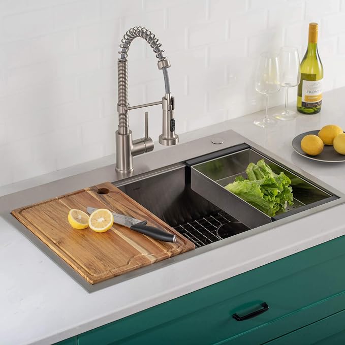 KRAUS Stainless Steel Colander for Workstation Kitchen Sink - Image 13