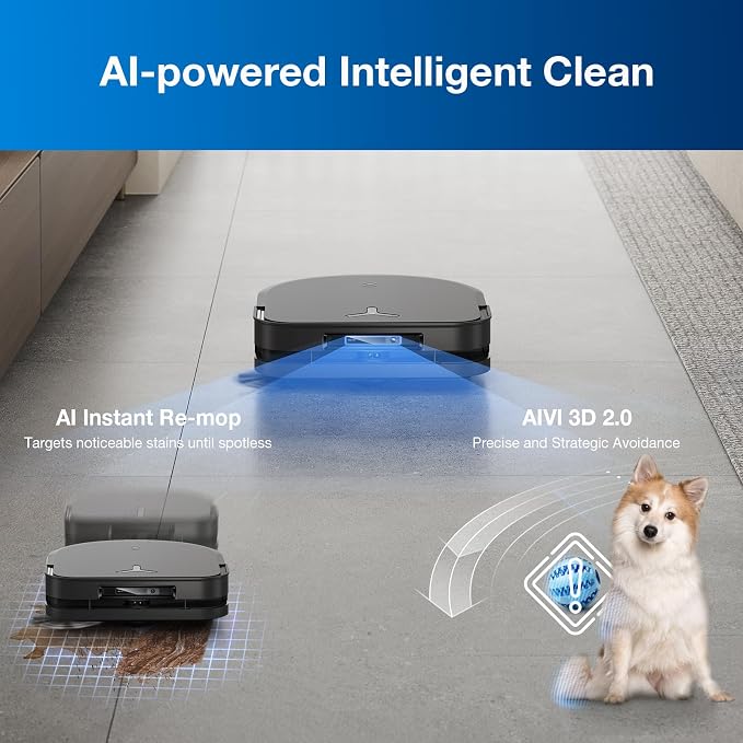 ECOVACS Robot Vacuum Cleaner DEEBOT X5 PRO Omni - Image 4