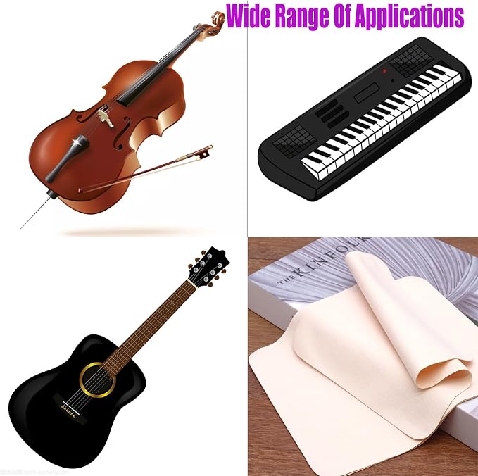 String Instrument Polishing Cloth Cleaning Cloth and high-Grade polishing - Image 5