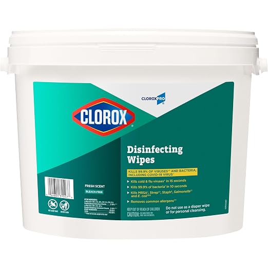 CloroxPro Clorox Disinfecting Wipes, Fresh Scent by CloroxProfessional