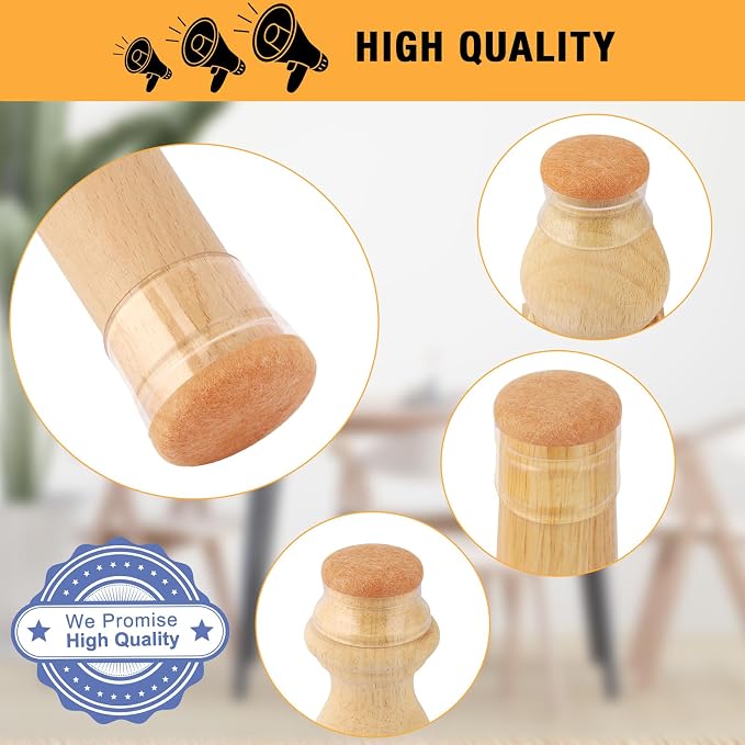 16 Pcs New Chair Leg Protectors - Image 8