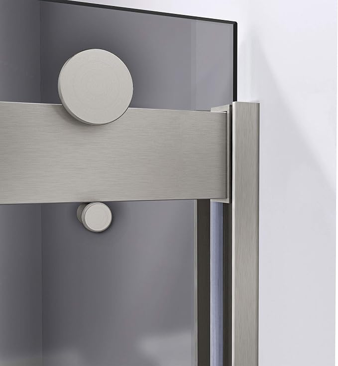 DreamLine Sapphire 56-60 inch W x 60 inch H Semi-Frameless Bypass Tub Door in - Image 4