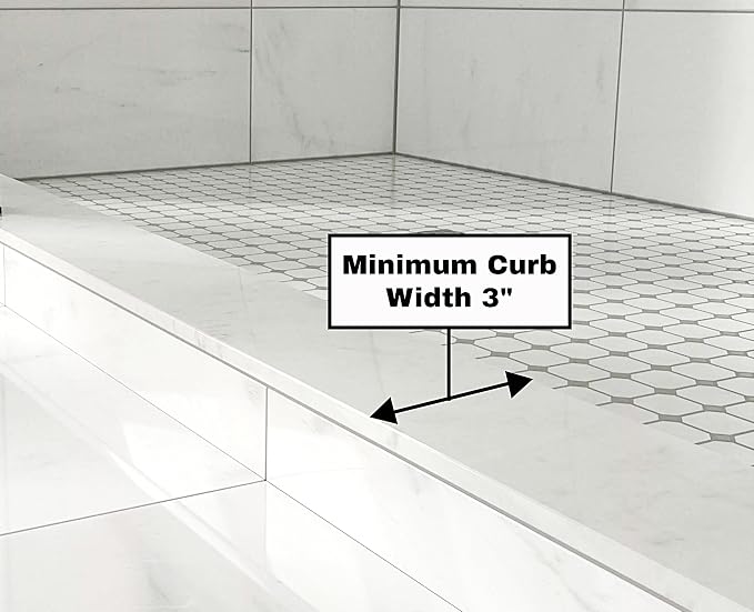 VITRA-200 56.5-59" W x 78" H Frameless Shower Door, Double Sliding - Image 3