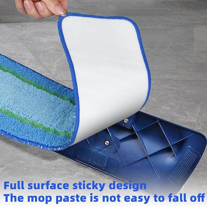 3 Pack Deep Clean Pads for Bona Family of Mops, Washable & Reusable Microfiber - Image 5
