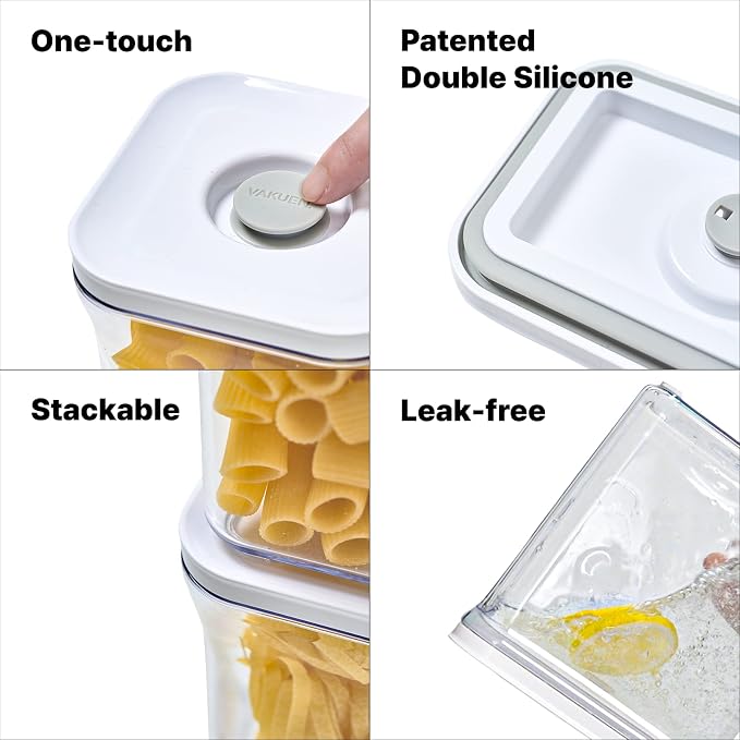 VAKUEN Premium Airtight Food Storage Container. Special Edition Mercury Color - Image 7