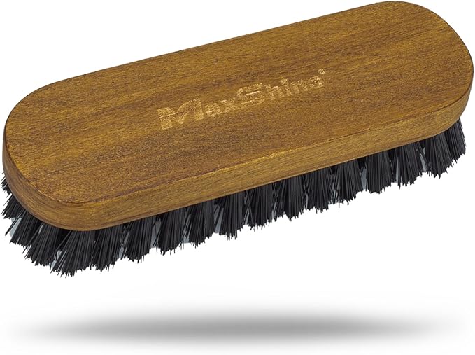 Maxshine Universal Leather & Upholstery Brush – Durable Nylon Bristles by Maxshine
