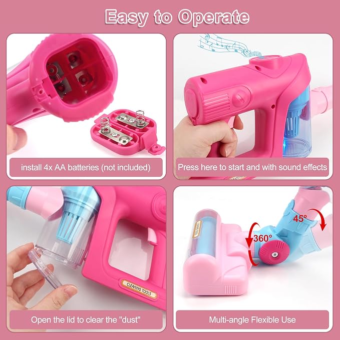 Kids Vacuum Cleaner Toy for Toddlers - Image 3