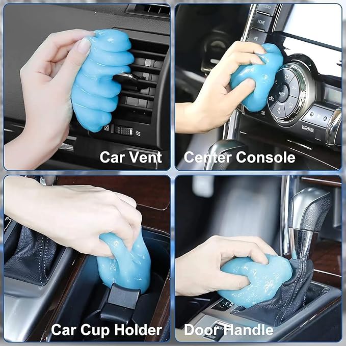 Generic Car Cleaning Gel Universal Detailing Kit Automotive Dust Car Crevice - Image 8