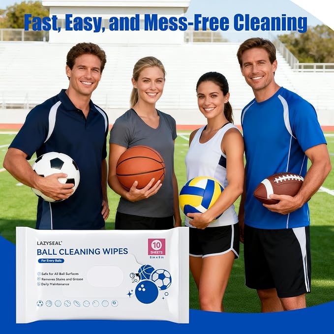 50 Count Bowling Ball Cleaning Wipes Removes Grime, Oil from Ball Surfaces - Image 7