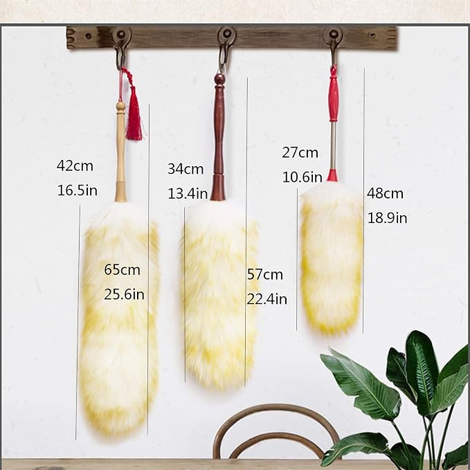 Feather Duster, Household Lambswool Duster - Image 2