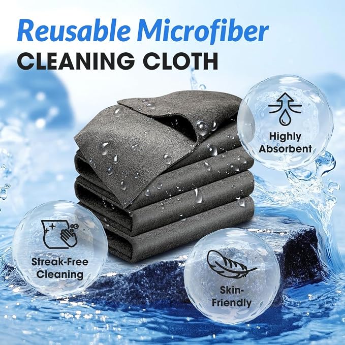 Multifunctional Magic Cloth, Reusable Thickened Magical Cleaning Cloth - Image 2