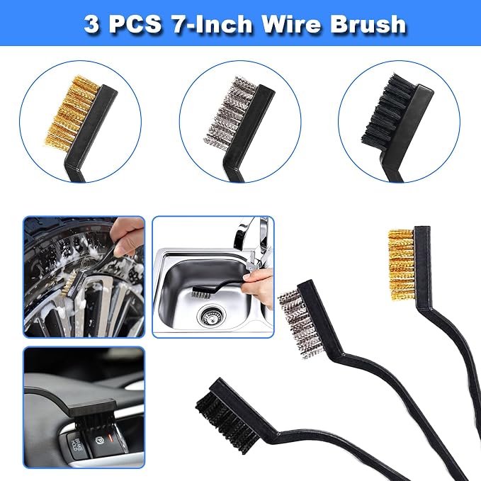 17pcs Car Detailing Kit Interior Cleaner, Car Interior Cleaning Kit - Image 7