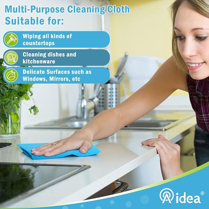 AIDEA Swedish Dishcloths for Kitchen, Reusable Paper Towels, Kitchen Washcloths - Image 2