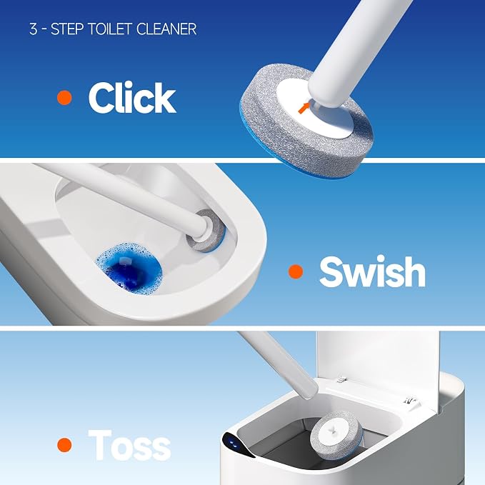 Disposable Toilet Brush and Holder Set - Image 8