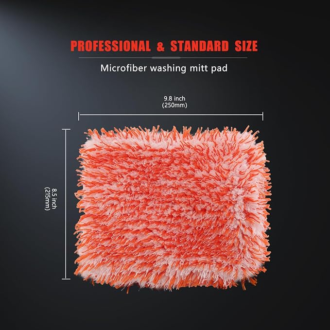 Microfiber Wash Pad, SPTA 3Pcs Ultra Wheel Pad Perfect - Image 5
