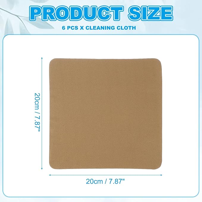 PATIKIL Glasses Cleaning Cloth 7.9" x 7.9" - Image 2