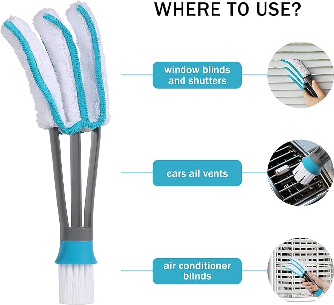 SetSail Blind Duster, Window Cleaner Duster Brush - Image 4