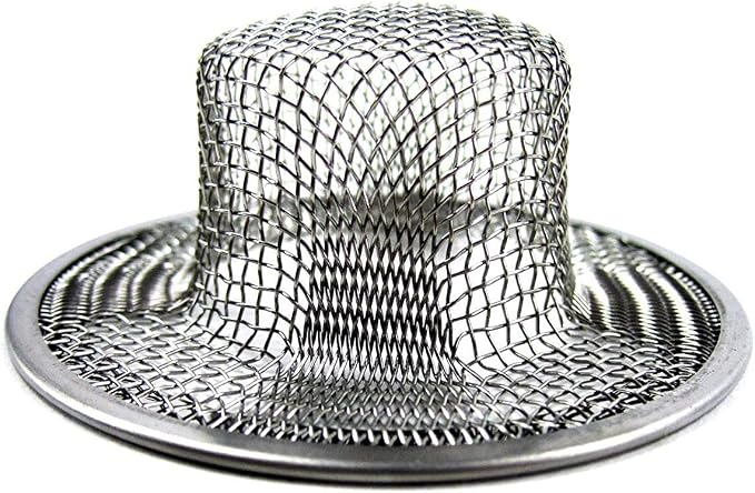 2pcs Metal Sink Strainer Bathtub Drain Hole Hair Catcher Drain Hole Filter Trap - Image 4