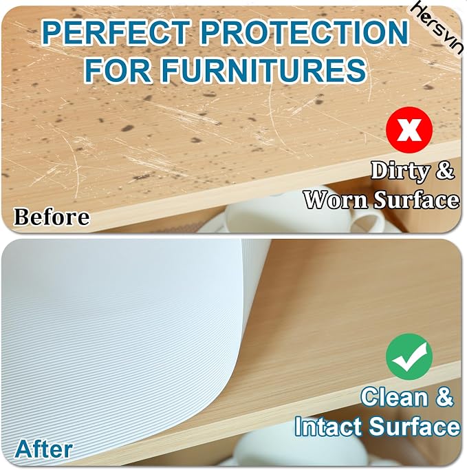 Shelf Liners 14 in x 20 ft EVA Drawer Mats, Non-Adhesive Cupboard Protector - Image 7