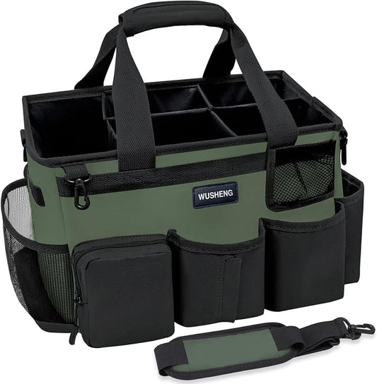 Wearable Cleaning Caddy Bag, Cleaning Supply Tote by Noelen+Gad