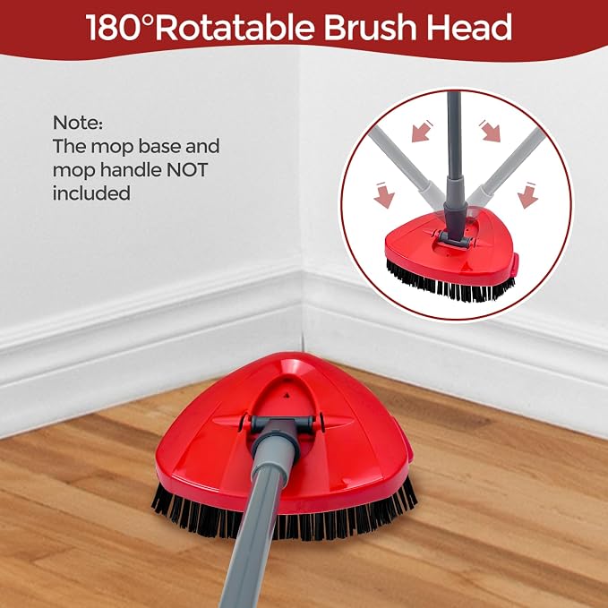 Scrub Brush, 2 Pack Spin Scrub Brush Replacement Head, Stiff Bristle Cleaning - Image 3