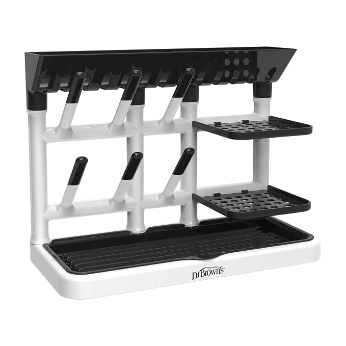 Dr. Brown's Drying Tower, Stand-Up Drying Rack, Countertop Baby Bottle-Drying - Image 2