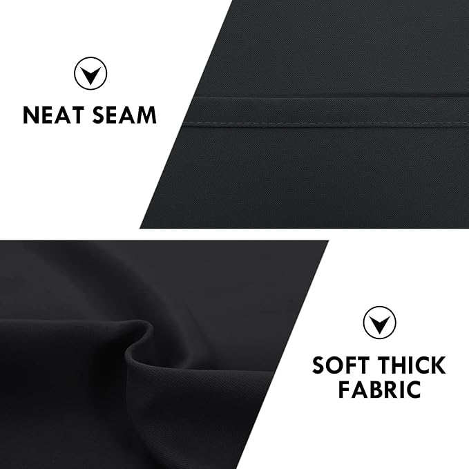 DWCN Blackout Curtains – Thermal Insulated, Energy Saving & Noise Reducing - Image 6