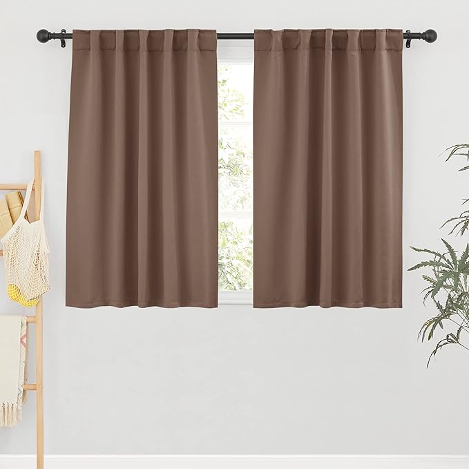 RYB HOME Farmhouse Curtains Blackout by RYBHOME