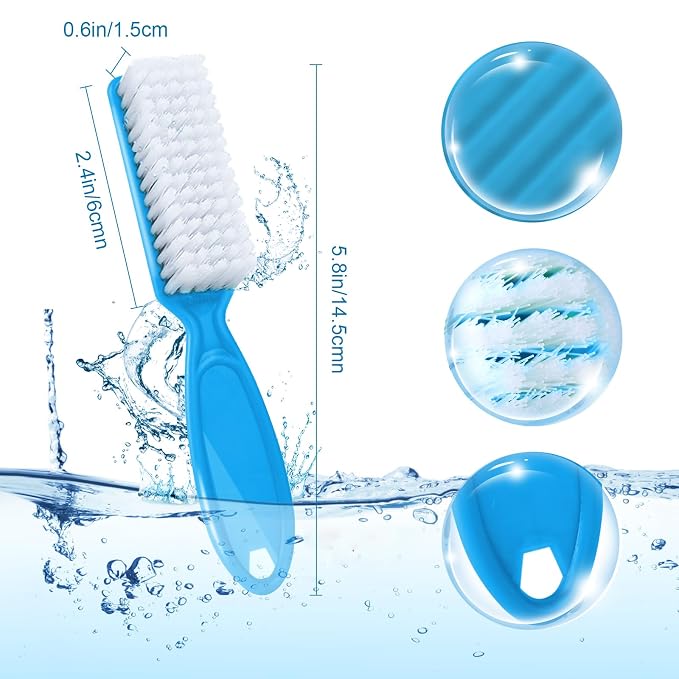 DAYGOS 24pcs Handle Grip Nail Brush - Image 3