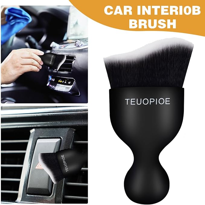 Car Interior Cleaning Brush, Car Duster Interior, Car Detailing Brush Dusting - Image 5