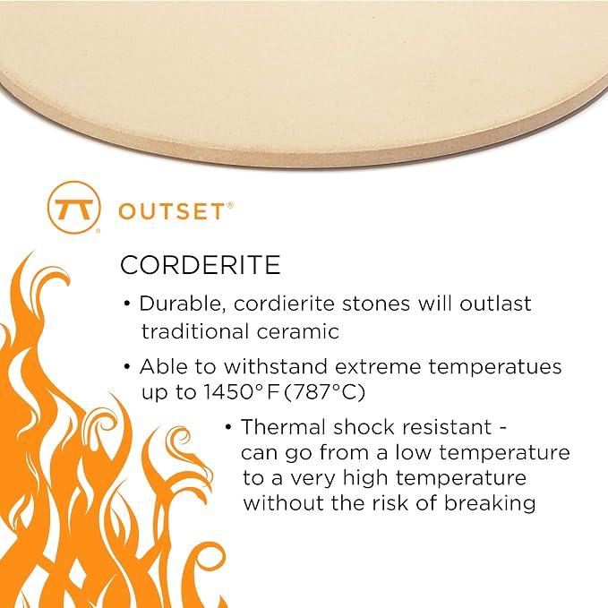 Outset Pizza Stone For Grill and Oven - Image 4