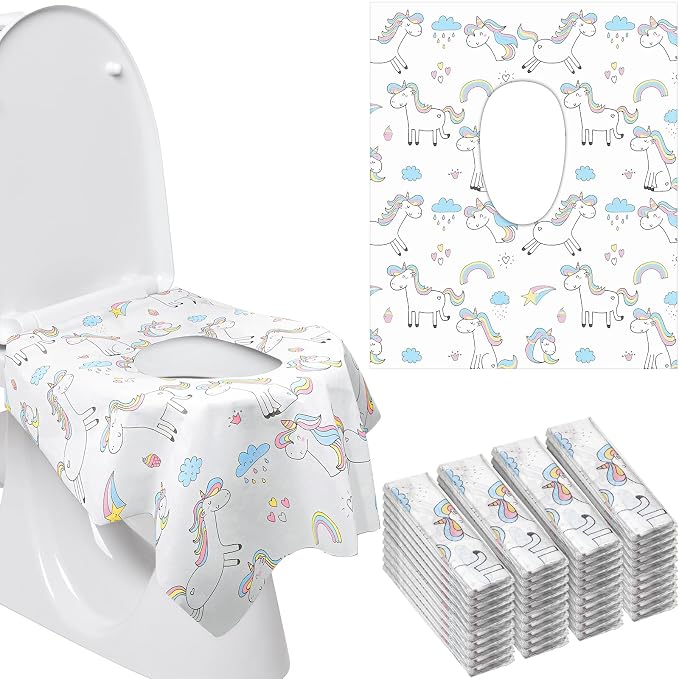 Mimorou 40 Pcs Toilet Seat Covers Disposable by Mimorou