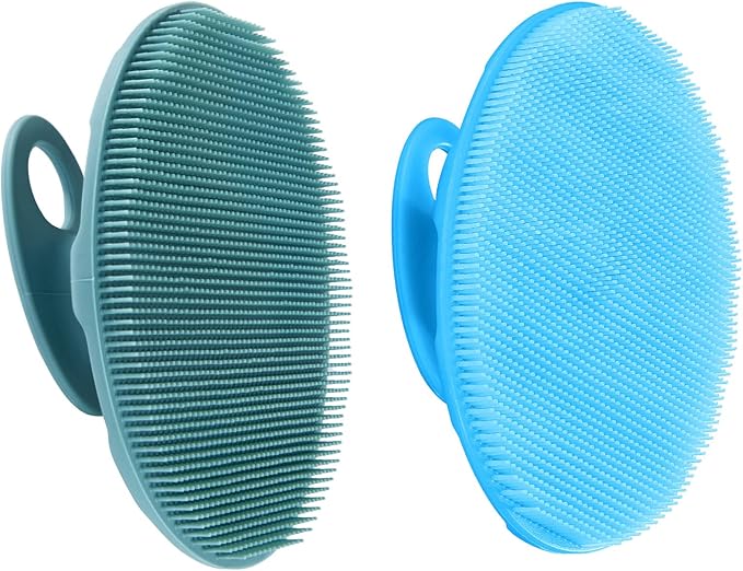 INNERNEED Food-Grade Soft Silicone Body Cleansing Brush Shower Scrubber by INNERNEED