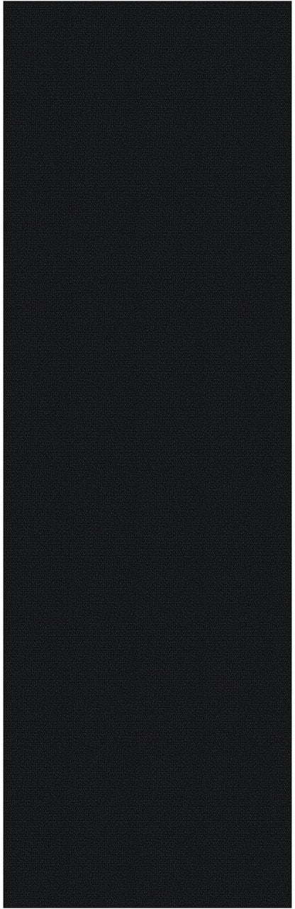 EARTHALL Washable Runner Rug 3x8 Ft Non Slip Runners for Hallways Wide Cotton Rubber Backed Kitchen Runner Braided Indoor Floor Carpet for Entryway, Hallway, Kitchen, Bedroom, Black