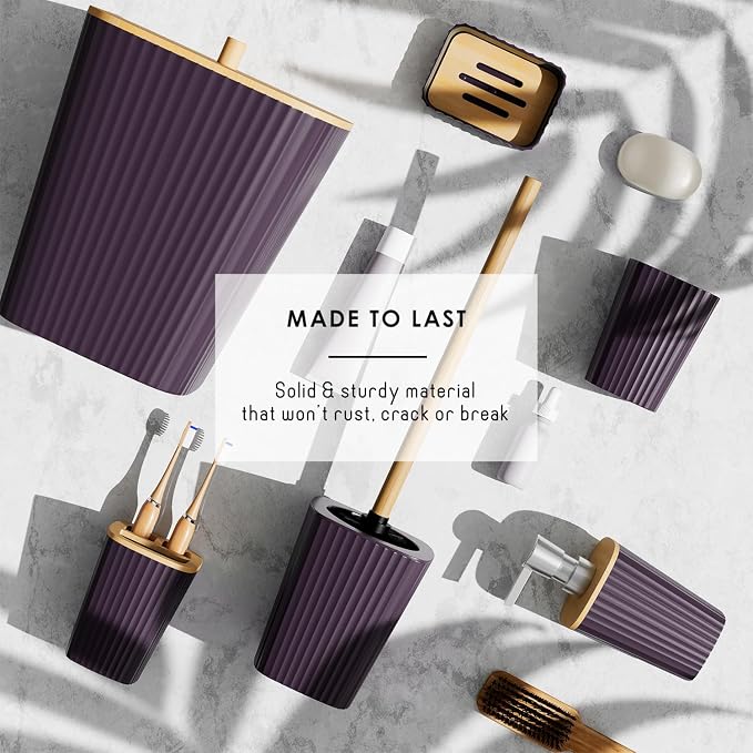 Clara Clark Bathroom Accessories Set - Image 6