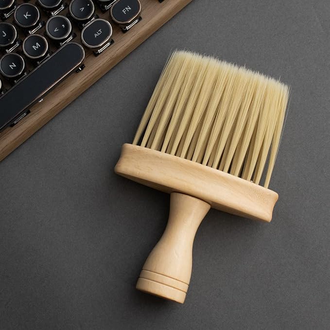 Keyboard Cleaning Brush Wooden Anti-Static PC Laptop Keyboard Cleaner Track - Image 3