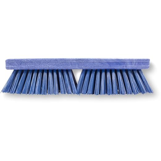 SPARTA Plastic Floor Scrub Brush, Brush Head Only, Deck Brush by SPARTA