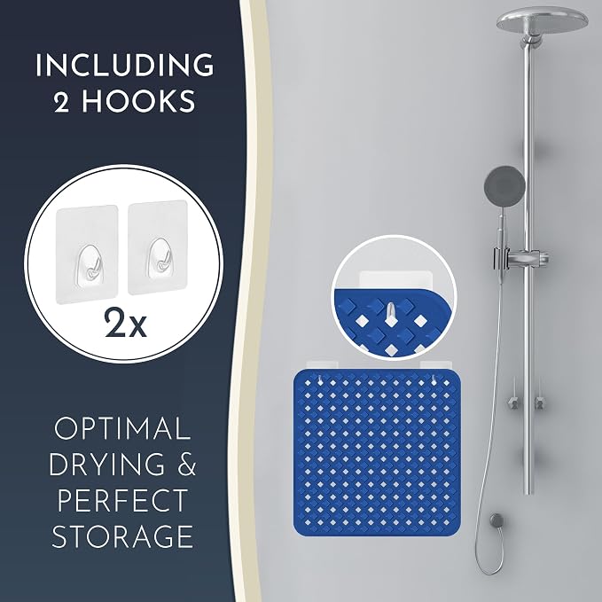 Homerella Anti Slip Shower Mat | Anti Mold Non Slip Bathtub Mat - Image 4