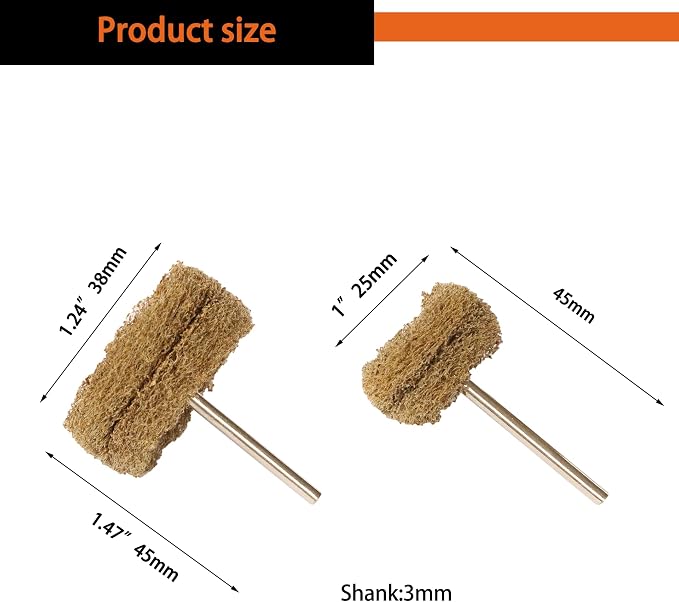 58PCS Abrasive Buffing Polishing Wheel Set - Image 5