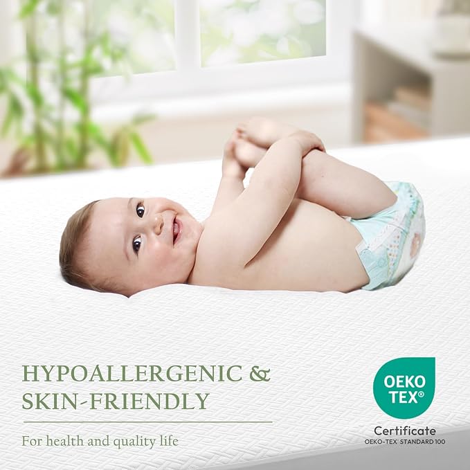 100% Waterproof Twin XL Mattress Protector, Breathable Bamboo Rayon Mattress - Image 2