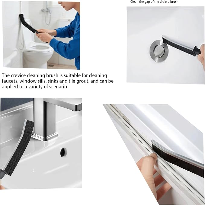16 Pcs Crevice Cleaning Brush Set Multifunctional Hard Bristle Gap Cleaning - Image 5