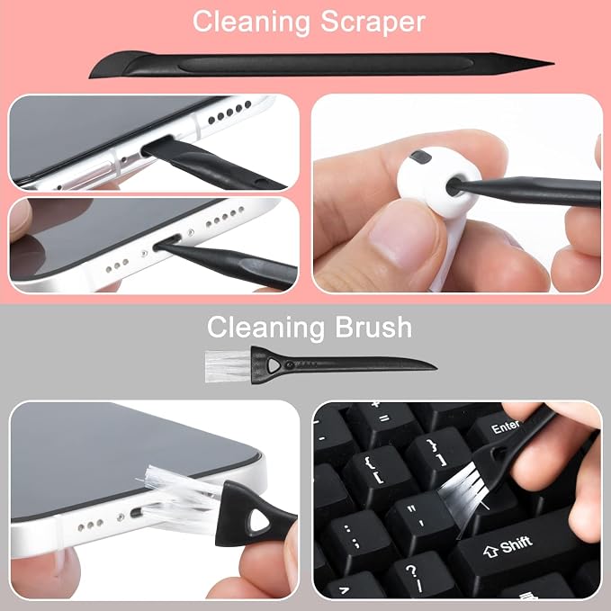 2 Pack Screen Cleaner Spray and Wipe - Image 3