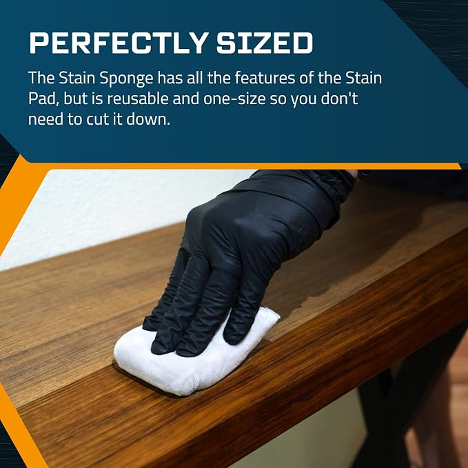 MāKRS Stain Sponge, Snag and Streak-Free Applicator Sponges, Micro-Brush - Image 2
