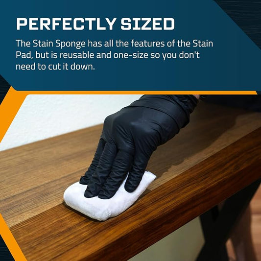 MāKRS Stain Sponge, Snag and Streak-Free Applicator Sponges, Micro-Brush - Image 2