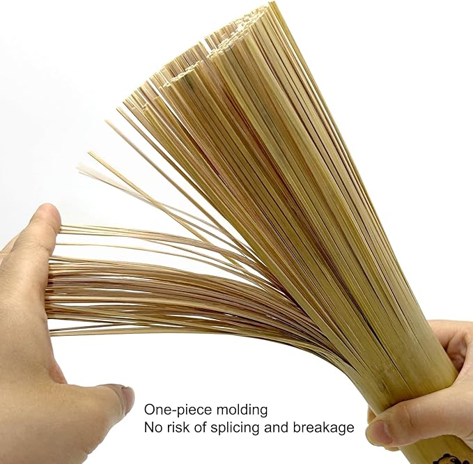 Bamboo Wok Brush 2 Pack – Handmade Natural Scrubbers - Image 3
