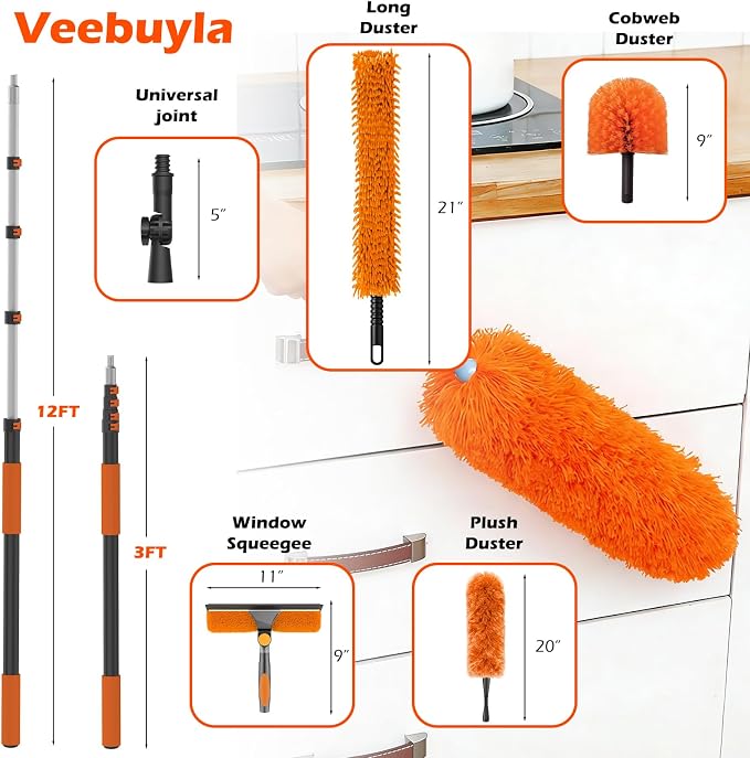 16FT Reach High Ceiling Duster Kits - Image 2