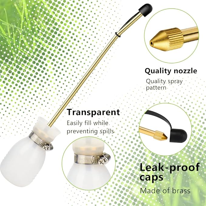 Powder Duster, Large Diatomaceous Earth Bulb Duster Applicator - Image 3