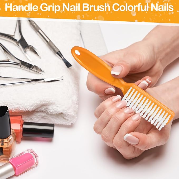 Mifoci 120 Pcs Handle Grip Nail Brush - Image 3